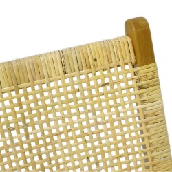 Roxy Chair Teak Wood Rattan With Armchair