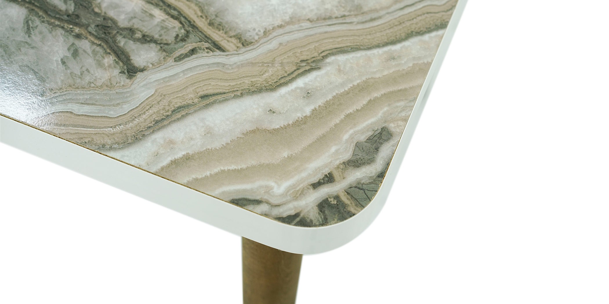 Alya Table and 6 chairs Grey fabric