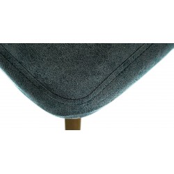 Alya Table and 6 chairs Grey fabric