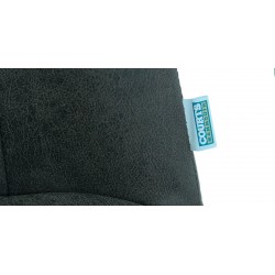 Alya Table and 6 chairs Grey fabric