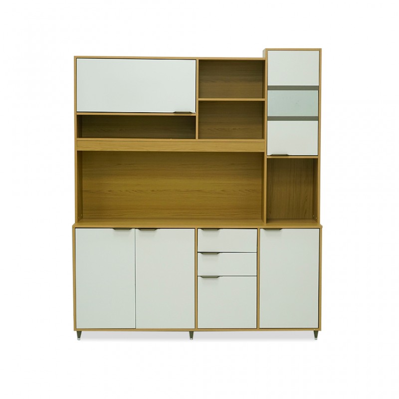 Anne Kitchen Cabinet 6 Doors & 2 Drawers