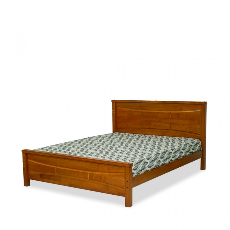 Sammy Queen Double Bed 160x200 cm Dirty oak