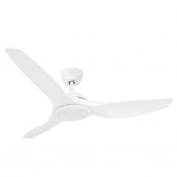 Mammouth DCF-FS52920 52" ABS Blades Remote Ceiling Fan-LED Light, Matt White Finish