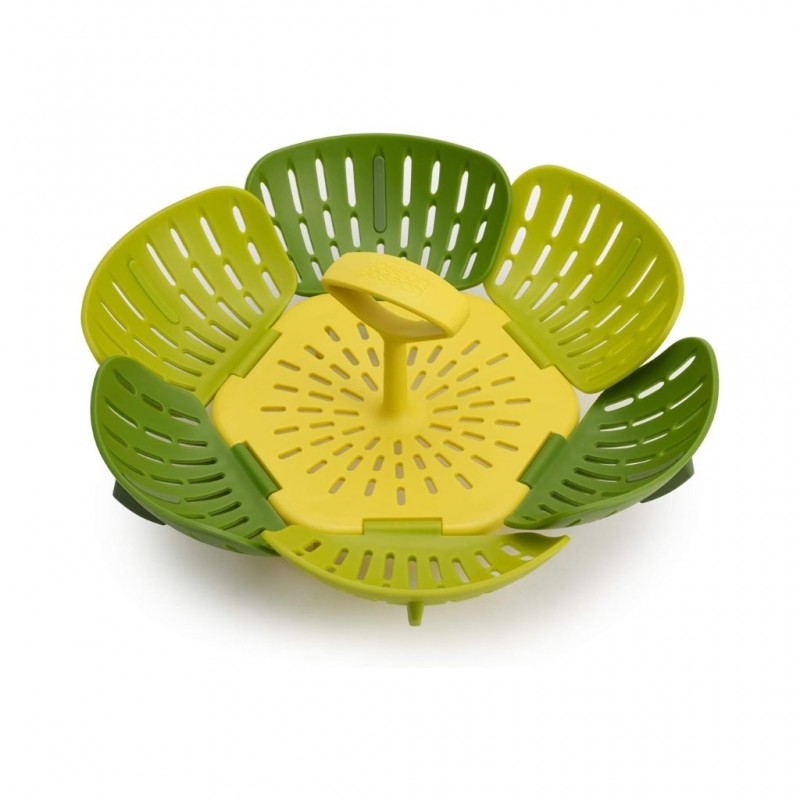 Joseph Joseph Duo 45035-JJ Green Folding Basket Steamer "O" Joseph Joseph Duo 45035-JJ Green Folding Basket Steamer "O"