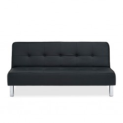 Dakor Sofa Bed Leather Gel Black