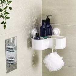 Joseph Joseph Duo 70570-JJ White Caddy Shower Corner "O"