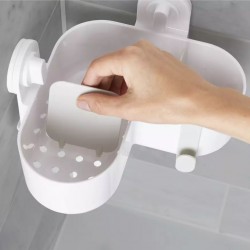 Joseph Joseph Duo 70570-JJ White Caddy Shower Corner "O"