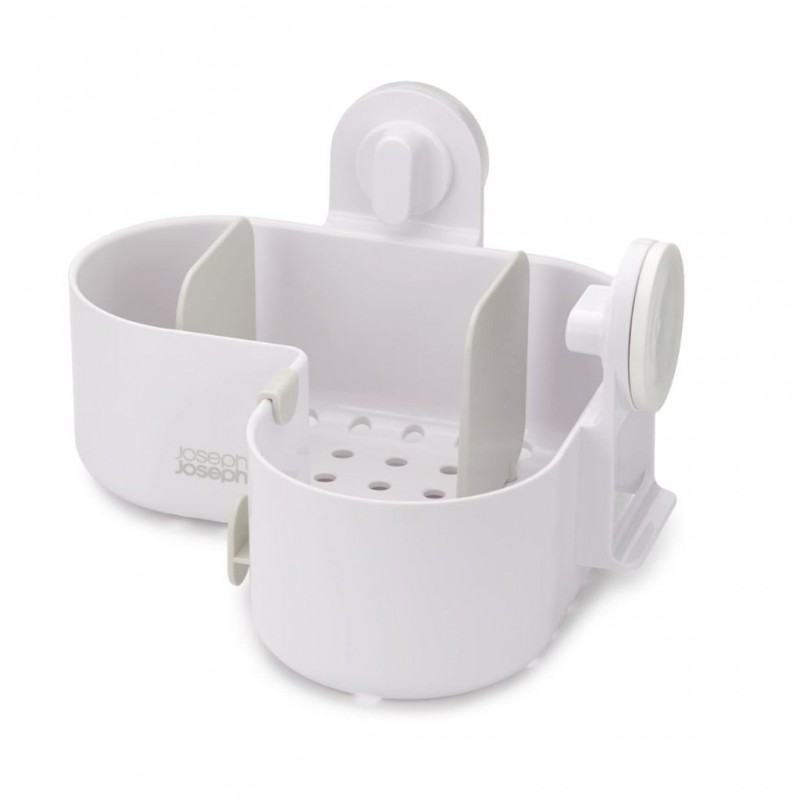 Joseph Joseph Duo 70570-JJ White Caddy Shower Corner "O" Joseph Joseph Duo 70570-JJ White Caddy Shower Corner "O"