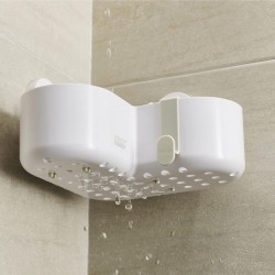 Joseph Joseph Duo 70570-JJ White Caddy Shower Corner "O"