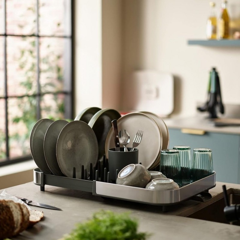 Joseph Joseph Duo 851680JJ Steel Expanding Dish Rack "O"