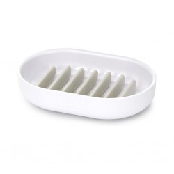 Joseph Joseph Duo 70565-JJ White Quick Drain Soap Dish "O"