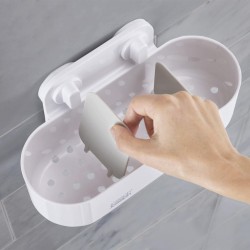 Joseph Joseph Duo 70571-JJ White Shower Caddy "O"