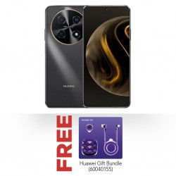 Huawei Nova 12I Black & Free Huawei Colorful Gift Bundle