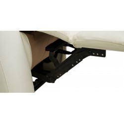 Veneto Sofa 3+2 in White Leather Gel