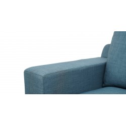 Dakota Sofa 3+2 in Blue Col Fab