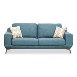 Dakota Sofa 3+2 in Blue Col Fab