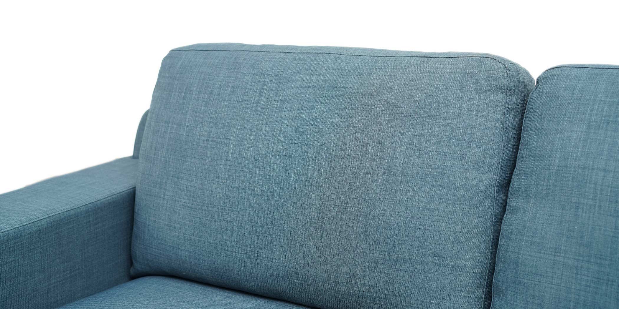 Dakota Sofa 3+2 in Blue Col Fab