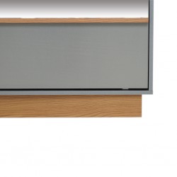 Recipe Low TV Cabinet Almond & Lead