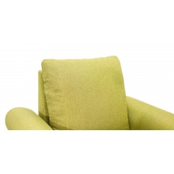 Lina Sofa 3+2+1 in Green Col Fab