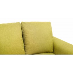 Lina Sofa 3+2+1 in Green Col Fab