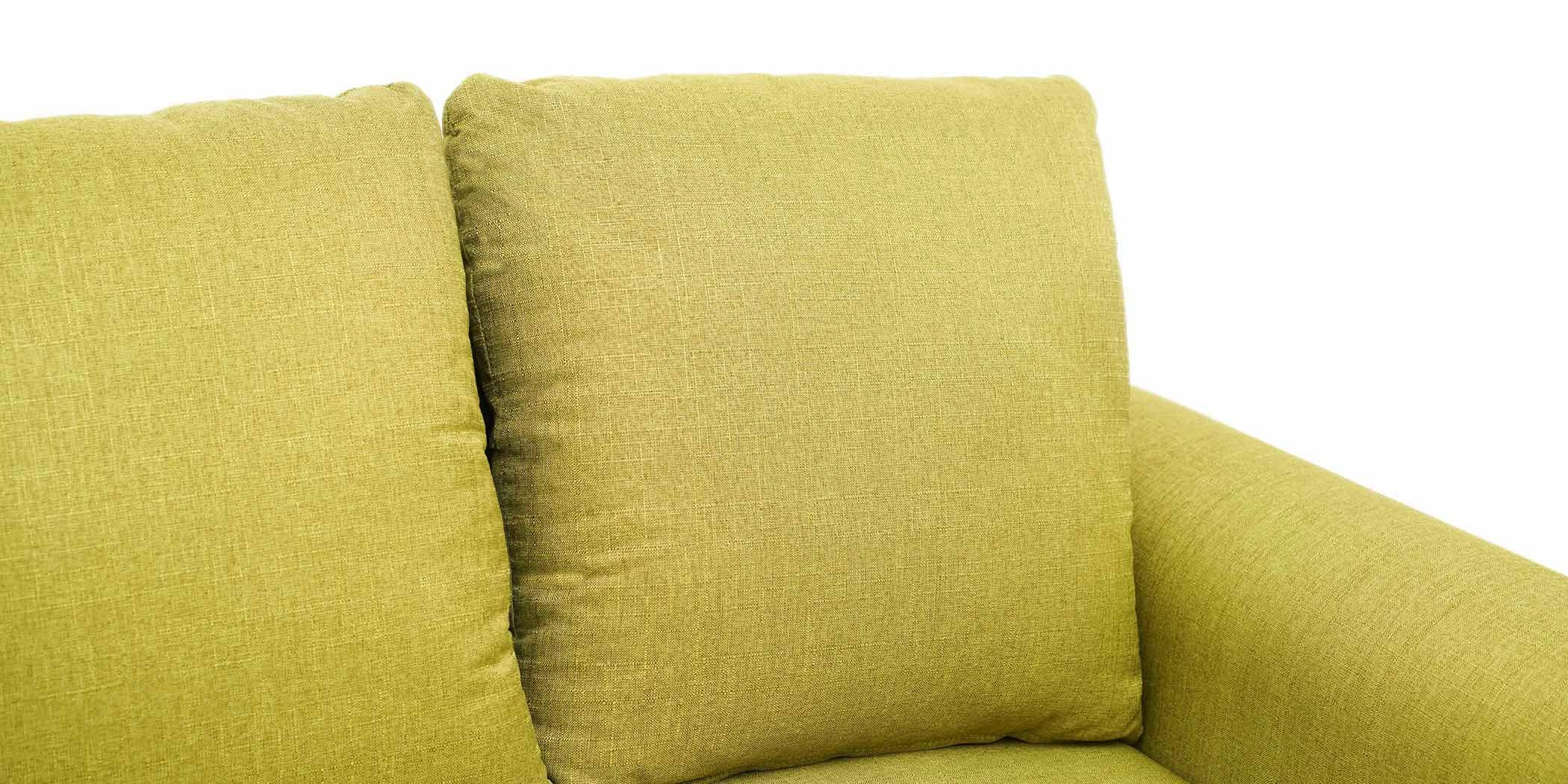 Lina Sofa 3+2+1 in Green Col Fab