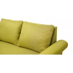 Lina Sofa 3+2+1 in Green Col Fab