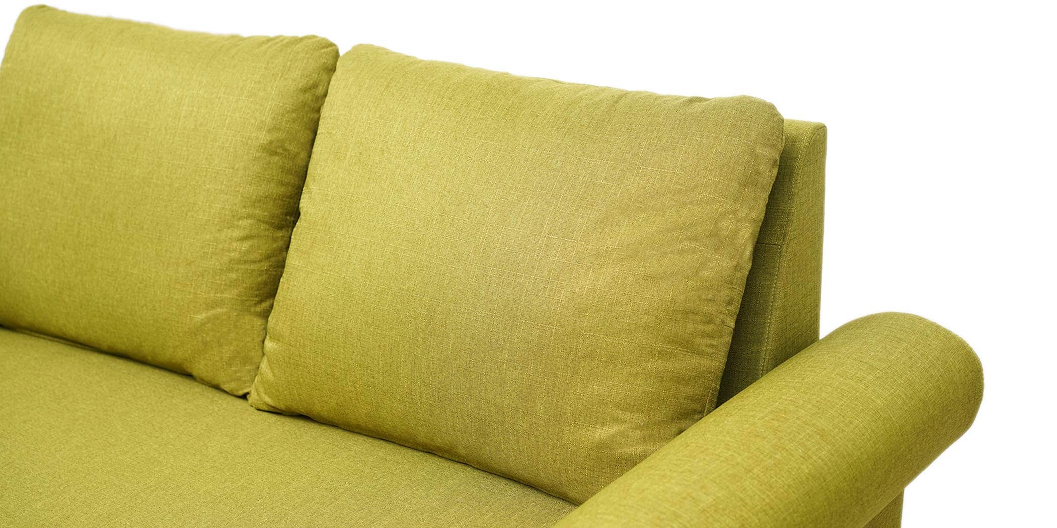 Lina Sofa 3+2+1 in Green Col Fab