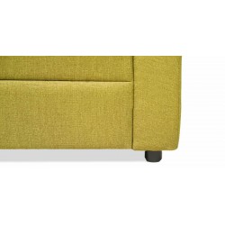 Lina Sofa 3+2+1 in Green Col Fab