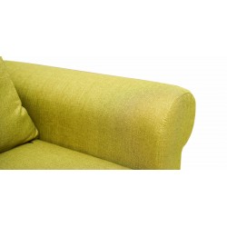 Lina Sofa 3+2+1 in Green Col Fab