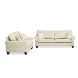 Chelsea Hills Sofa 3+2 in Camel Col Fab