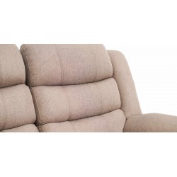 Tavana Recliner Sofa 3RR+2 Seater Brown Col Fabric