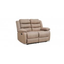 Tavana Recliner Sofa 3RR+2 Seater Brown Col Fabric