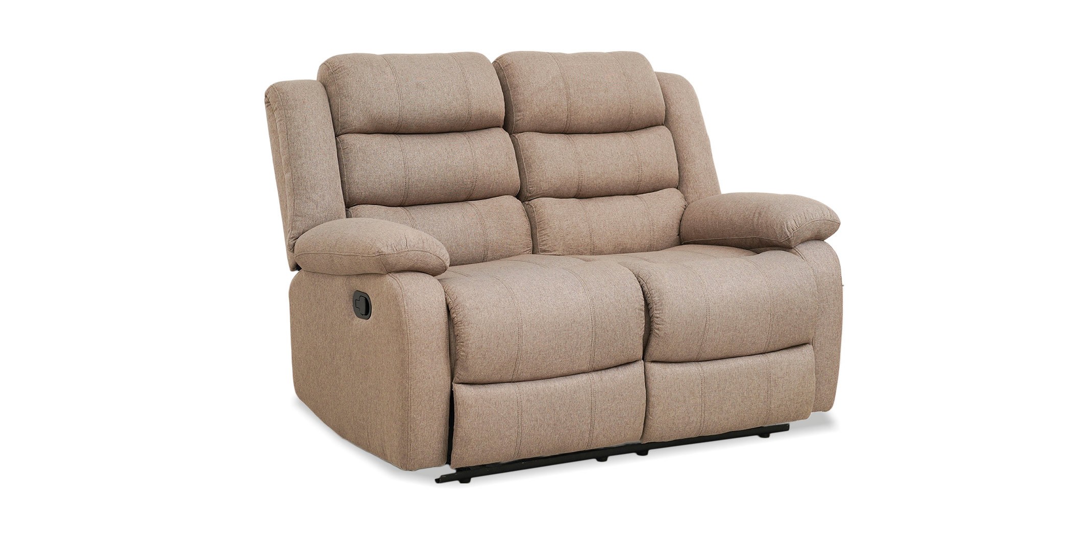 Tavana Recliner Sofa 3RR+2 Seater Brown Col Fabric