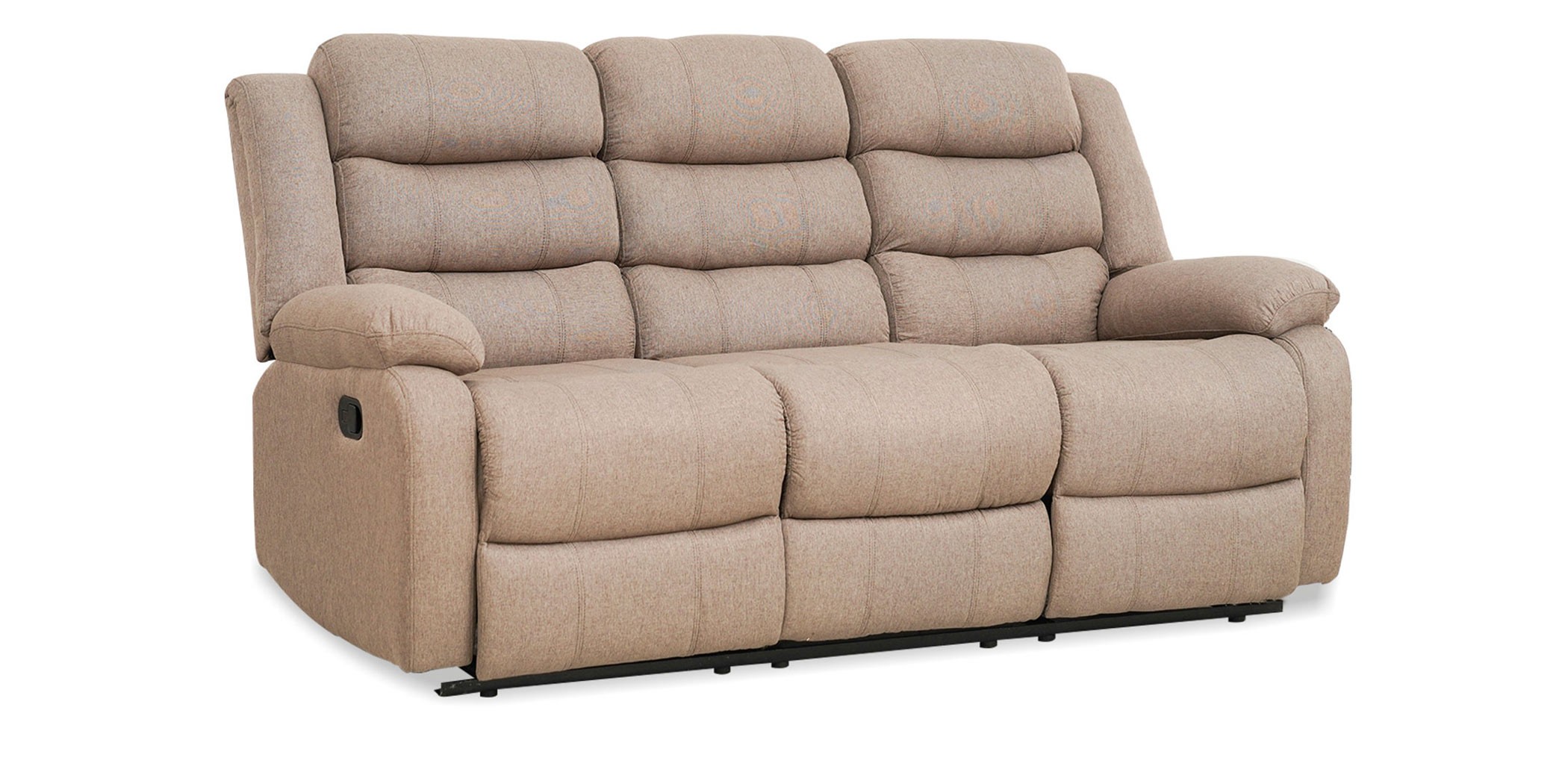 Tavana Recliner Sofa 3RR+2 Seater Brown Col Fabric