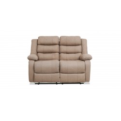 Tavana Recliner Sofa 3RR+2 Seater Brown Col Fabric