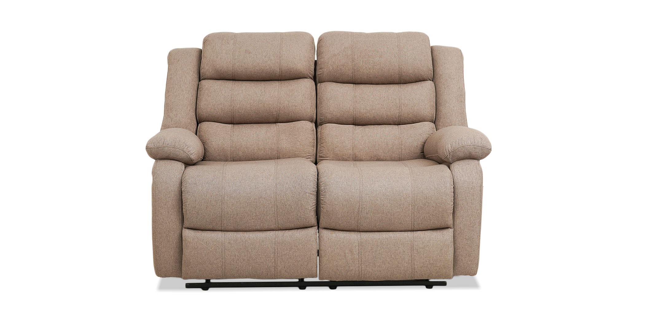 Tavana Recliner Sofa 3RR+2 Seater Brown Col Fabric