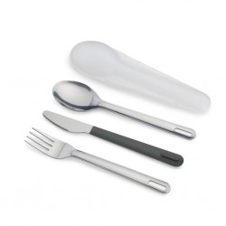 Joseph Joseph Duo 81135-JJ Grey S/S Cutlery Set "O"