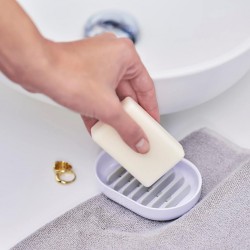 Joseph Joseph Duo 70565-JJ White Quick Drain Soap Dish "O"