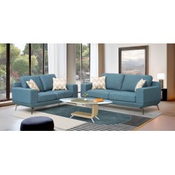 Dakota Sofa 3+2 in Blue Col Fab