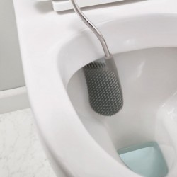 Joseph Joseph Duo 70568-JJ Grey Flex Lite Toilet Brush "O"