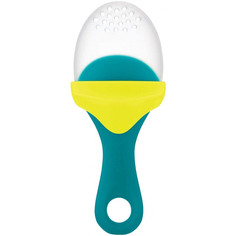 Tomy Boon Pulp Silicone Feeder -Teal/Yellow B11179 Tomy Boon Pulp Silicone Feeder -Teal/Yellow B11179