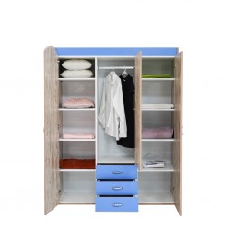 Wingo Wardrobe 3 Doors In Melamine MDF