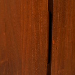 Knotty Wardrobe 5 Doors & 2 Drawers Pine