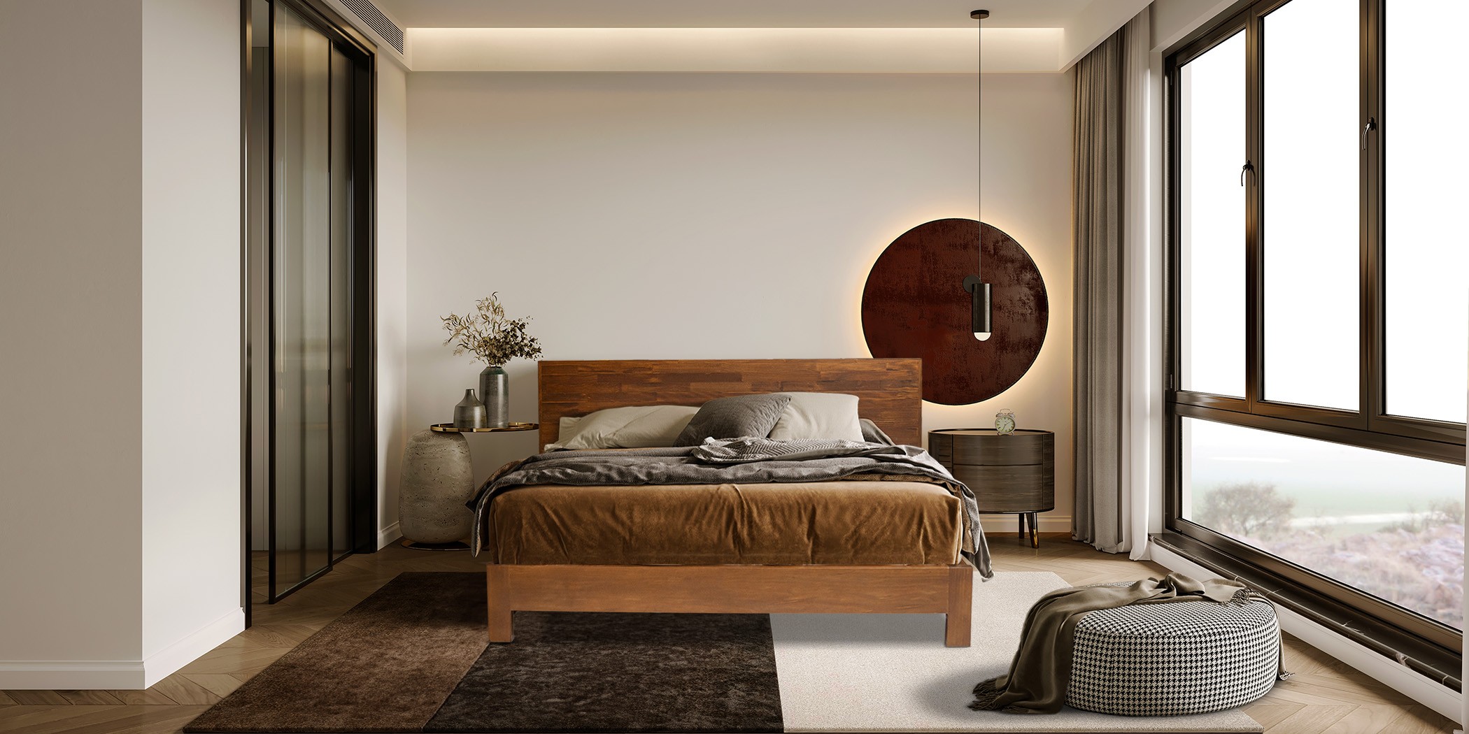 Knotty Bed 180x200 cm Pine Knotty Bed 180x200 cm Pine