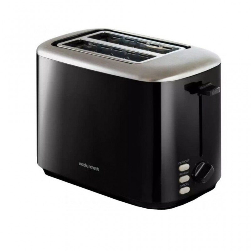 MORPHY RICHARDS 222064 EQUIP 2-Slice BLK TOASTER