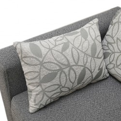 Picasso Sofa Corner in D.Grey Col Fabric