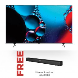 Hisense 50E7H 50” Qled Smart Tv and Free Hisense HS204 Sound bar 2.0 CH
