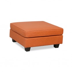 Bella Sofa Corner in Paprika Col Leather Gel