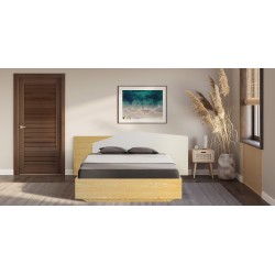 Latina Bed 150x190 cm In Melamine MDF