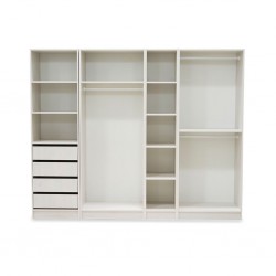 Built In Closet With 1 Hanger + Built In Closet With Shelves + Built In Closet With 2 Hanger + Built In Closet + Drawers